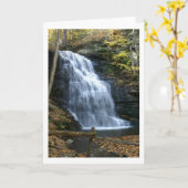 Bridal Veil Herfsten Kaart (Gele Bloem)