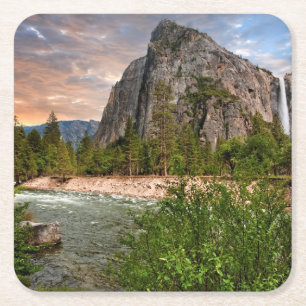 Bridal Veil Herfsten Kartonnen Onderzetters