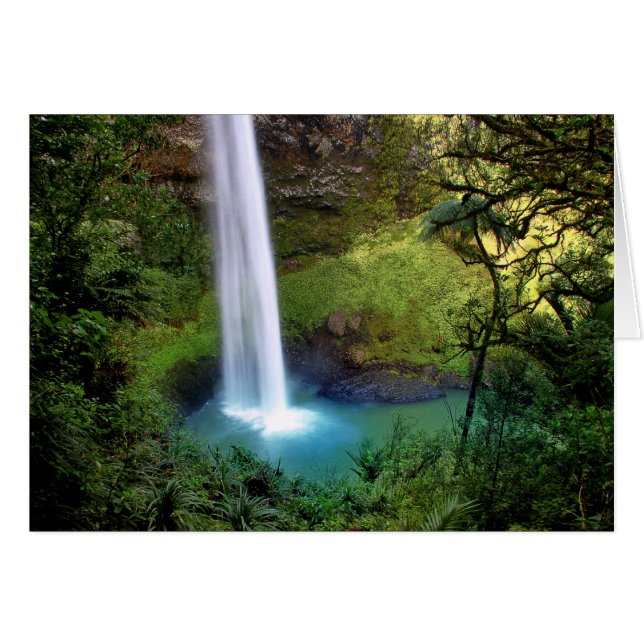 Bridal Veil Herfsten, NZ (Voorkant Horizontaal)