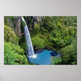 Bridal Veil Herfsten, NZ Poster