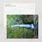 Bridal Veil Herfsten, Oregon Briefkaart (Voorkant / Achterkant)