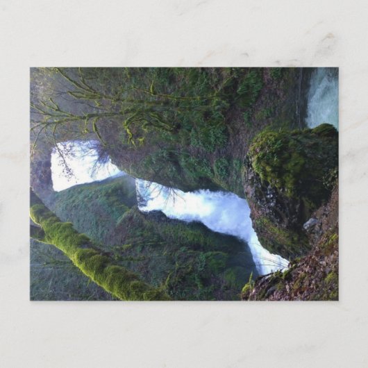 Bridal Veil Herfsten, Oregon Briefkaart (Voorkant)