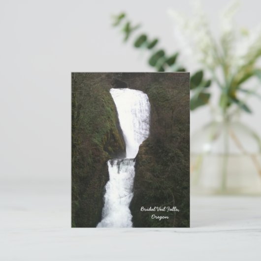 Bridal Veil Herfsten, Oregon Briefkaart (Staand voorkant)