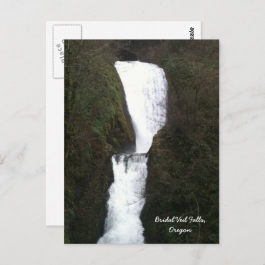 Bridal Veil Herfsten, Oregon Briefkaart (Voorkant / Achterkant)