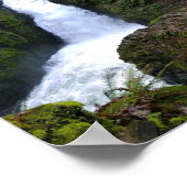 Bridal Veil Herfsten, Oregon Poster (Hoek)