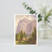 Bridal Veil Herfsten Prang Lithograaf Briefkaart (Staand voorkant)