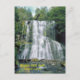 Bridal Veil Herfsten, Tasmania, Australië Briefkaart