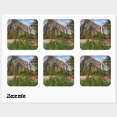Bridal Veil Herfsten Vierkante Sticker (Vel)