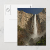 Bridal Veil Herfsten, Yosemite Briefkaart (Voorkant / Achterkant)