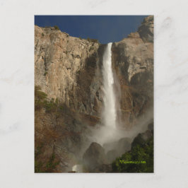Bridal Veil Herfsten, Yosemite Briefkaart