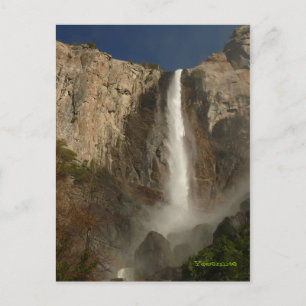 Bridal Veil Herfsten, Yosemite Briefkaart