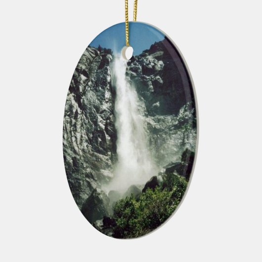 Bridal Veil Herfsten- Yosemite Keramisch Ornament (Links)