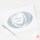 Bridal Veil Ovale Sticker (Envelop)