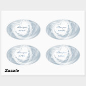 Bridal Veil Ovale Sticker (Vel)