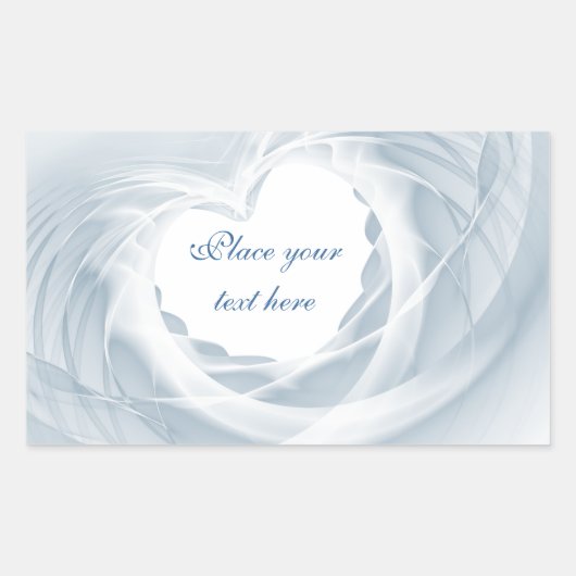 Bridal Veil Rechthoekige Sticker (Voorkant)