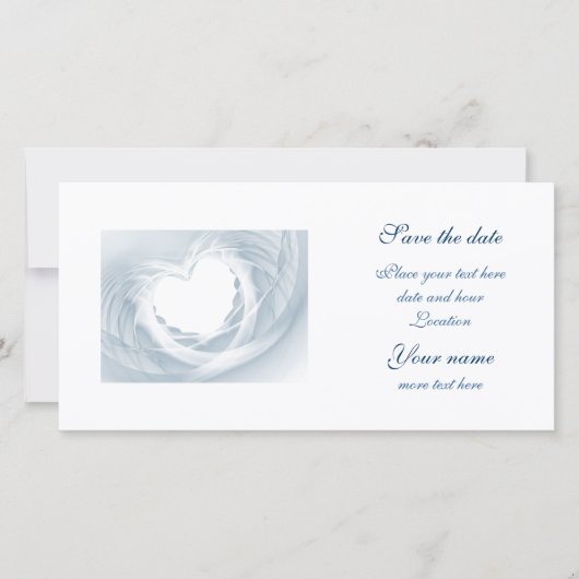 Bridal Veil Save The Date (Voorkant)
