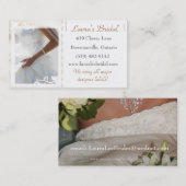 Bridal Visitekaartje (Voorkant / Achterkant)