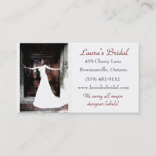 Bridal Visitekaartje