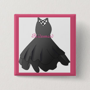 Bridal Weddenschap Stress Bridesmaid Button Pin