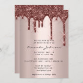 Bridal Wedding Birthday 16e Roos Gold 3D-schijven Kaart (Voorkant / Achterkant)