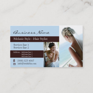 Bridal Wedding Card Visitekaartje