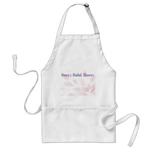 Bridal Wedding Shower Apron autografisch Standaard Schort