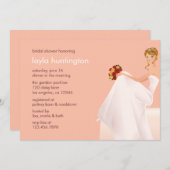 Bridal Wedding Shower Card (Bride in Waiting) Kaart (Voorkant / Achterkant)