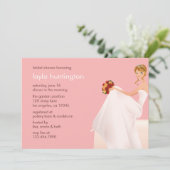 Bridal Wedding Shower Card (Bride in Waiting) Kaart (Staand voorkant)