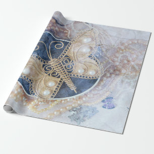 Bridal White Gold Elegant Cadeaupapier