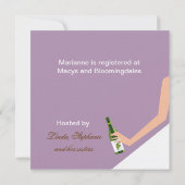 Bridal-wijnensemble (lila) kaart (Achterkant)