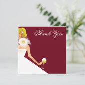 Bridal wine BEDANKT U (Staand voorkant)