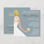 Bridal wine Invitation Kaart (Voorkant / Achterkant)