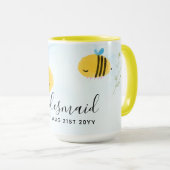 Bridale begrotingsuitwisseling - Bumble BEES Mok (Voorkant rechts)