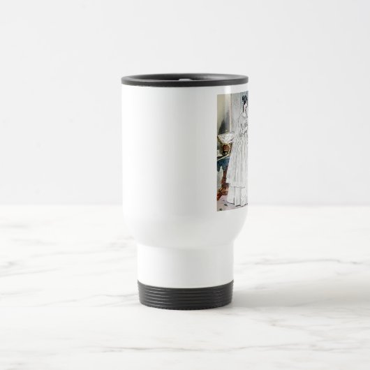  bridale bruidjes Antiek Wit Weddenschap Reisbeker (Center)