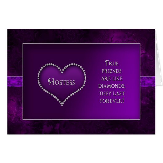 Bridale deelnemers Uitnodiging - HOSTESS - (Voorkant Horizontaal)