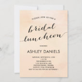 Bridale Waterverf zonder Abridaat Uitnodiging (Voorkant)