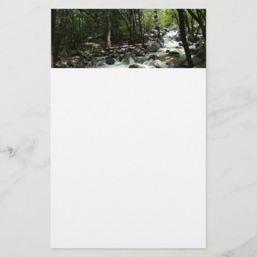 Bridalveil Creek in Yosemite National Park Briefpapier (Voorkant)