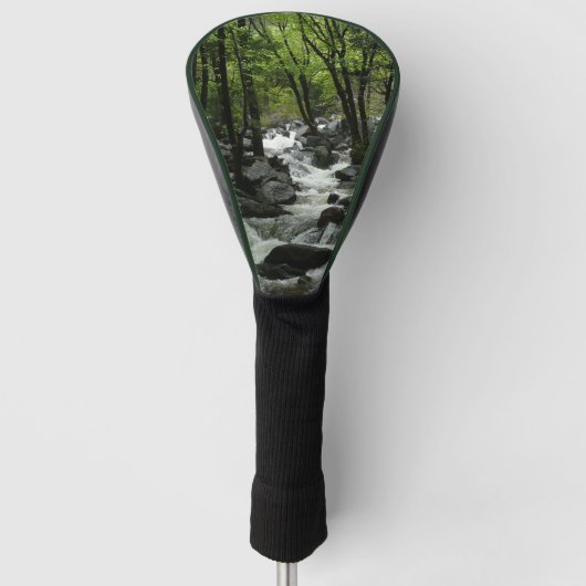 Bridalveil Creek in Yosemite National Park Golfheadcover (Voorkant)