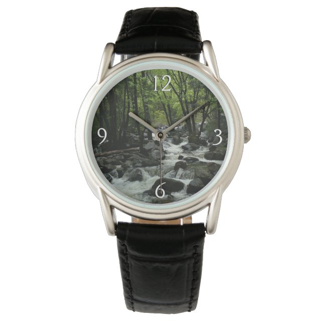 Bridalveil Creek in Yosemite National Park Horloge (Voorkant)