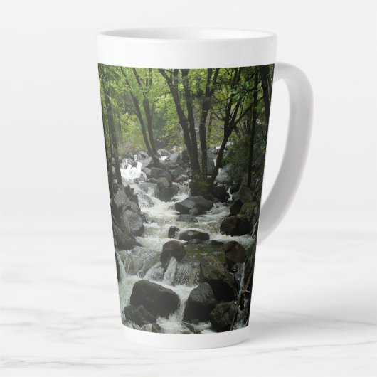 Bridalveil Creek in Yosemite National Park Latte Mok (Rechterhoek)