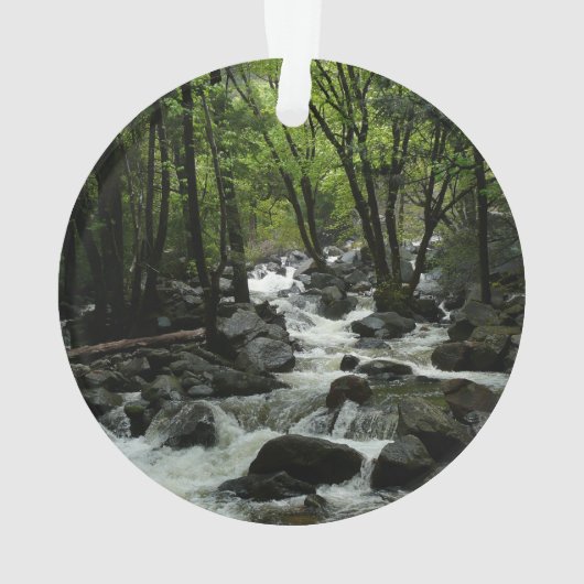 Bridalveil Creek in Yosemite National Park Ornament (achterkant)