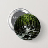 Bridalveil Creek in Yosemite National Park Ronde Button 5,7 Cm (Voorkant /achterkant)