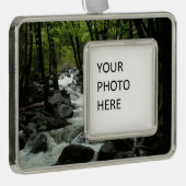Bridalveil Creek in Yosemite National Park Verzilverd Omlijst Ornament (Rechts)