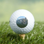 Bridalveil-Herfsten en halve dome bij Yosemite Golfballen (Insitu Shirt)