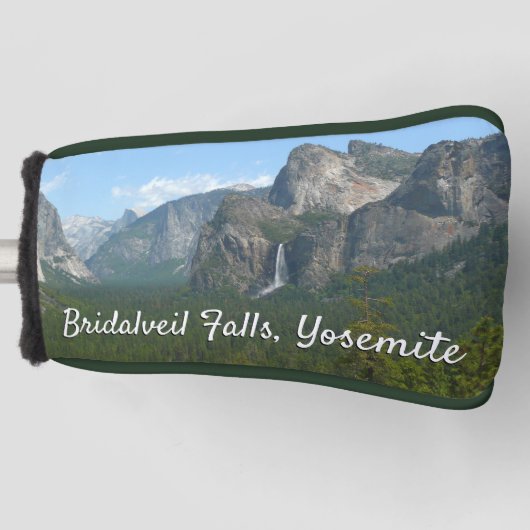 Bridalveil-Herfsten en halve dome bij Yosemite Golfheadcover (Voorkant)