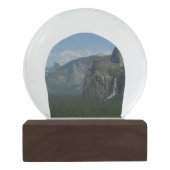 Bridalveil-Herfsten en halve dome bij Yosemite Sneeuwbol (Achterkant)