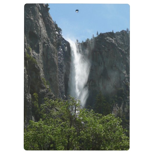Bridalveil-Herfsten in het Nationaal Park Yosemite Klembord (Achterkant)