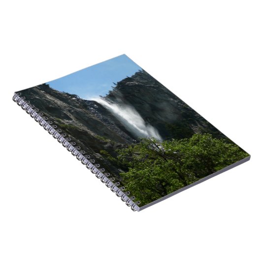 Bridalveil-Herfsten in het Nationaal Park Yosemite Notitieboek (Rechterzijde)