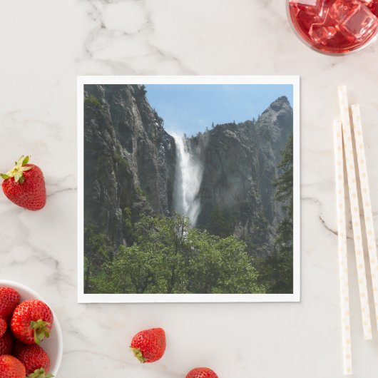Bridalveil-Herfsten in het Nationaal Park Yosemite Servetten (Insitu)