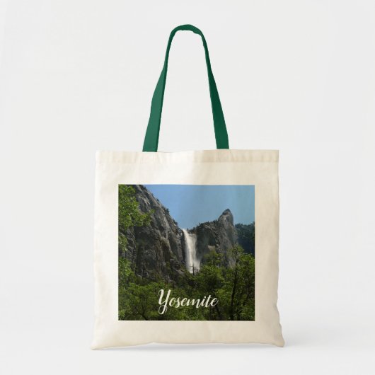 Bridalveil-Herfsten in het Nationaal Park Yosemite Tote Bag (Voorkant)